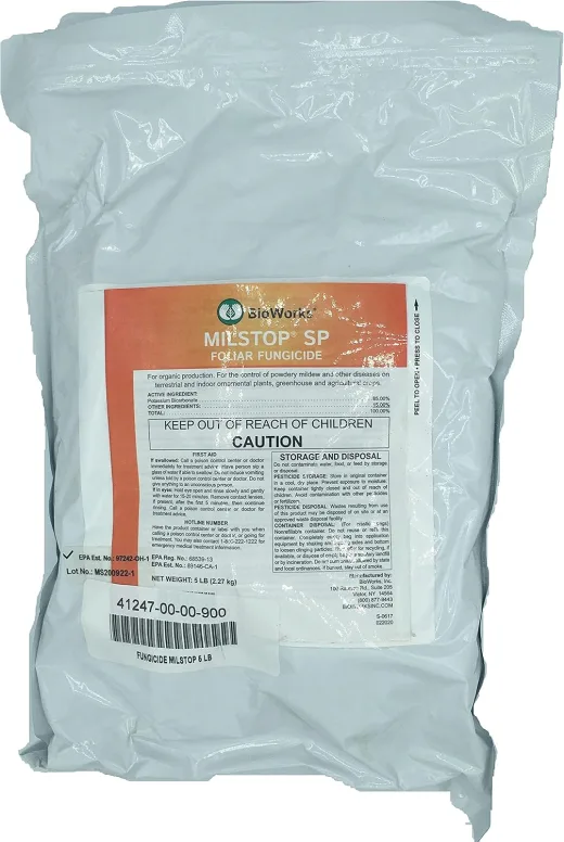 MilStop Organic Foliar Fungicide, 5 lb bag